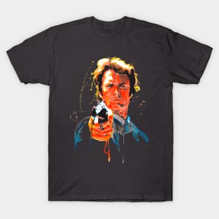 Clint Eastwood Diry Harry Art T-Shirt